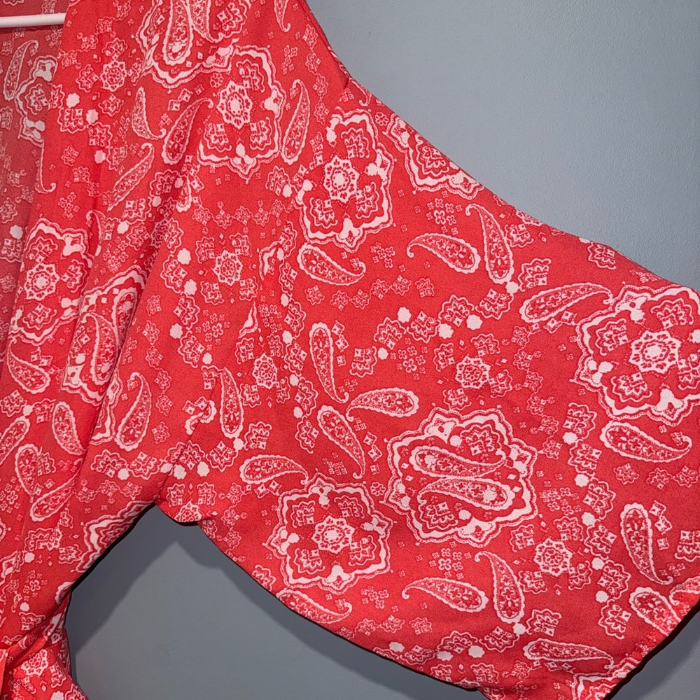 Maternity Robe Style Shirt - Picture 2 of 3